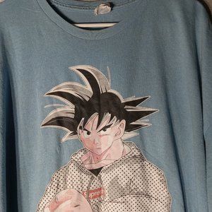 Goku in Streetwear Supreme Dragon Ball Z Tee T-shirt